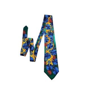 Rush Limbaugh Vintage No Boundaries Collection Silk Colorful Tie